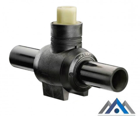 Шаровой кран электросварной Plasson DN 63 мм SDR 11